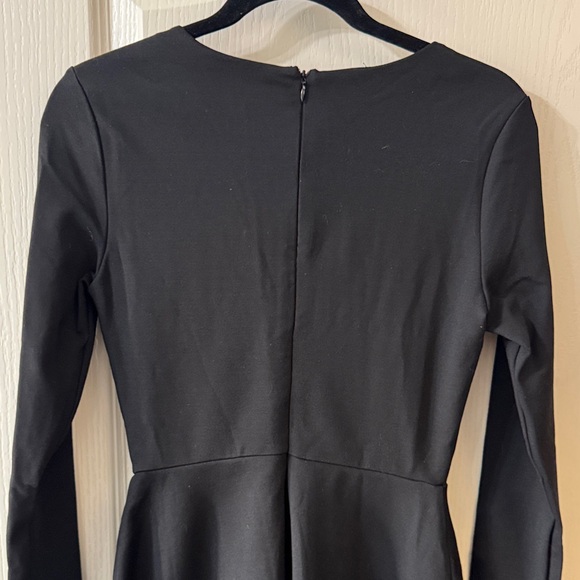 Lulu's Elegant Black Long Sleeve Dress - Picture 6 of 7